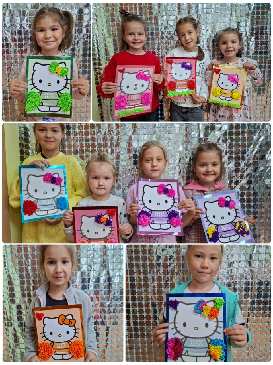 Аппликация Хелоу Китти